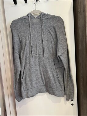 The Kooples Men's Gray Crewneck Hooded Sweater